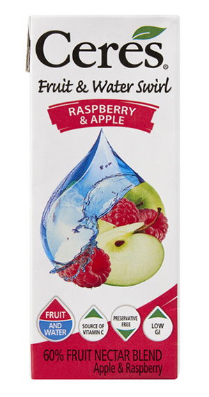 Ceres Fruit  Raspberry & Apple